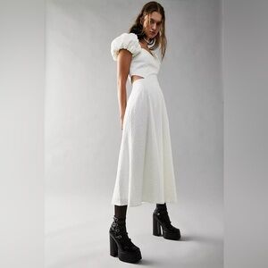 NWT Free People Elliatt Marlberry Dress Size XS